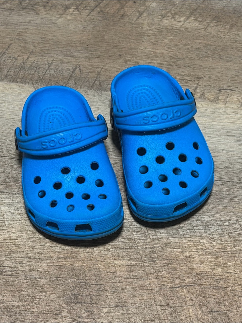 Crocs Toddler Classic Clogs Bright Blue | Size 4/5